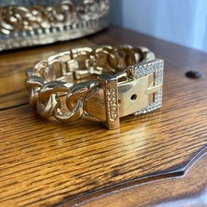 Guess buckle cuff bracelet